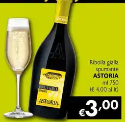 Eurospesa Ribolla gialla spumante Astoria offerta