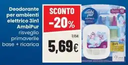 Coop Trentino Deodorante per ambienti elettrico 3in1 AmbiPur risveglio primaverile offerta