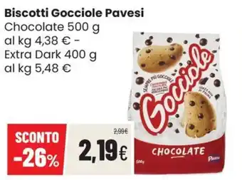 Biscotti Gocciole Pavesi