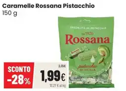 Coop Trentino Caramelle Rossana Pistacchio offerta