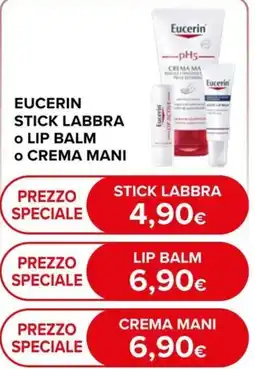 Dr.Max Eucerin Stick Labbra offerta