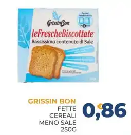 Moderna Grissin Bon le Fresche Biscottate offerta