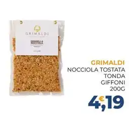 Moderna Grimaldi granella nocciola offerta