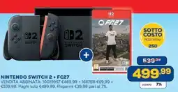 Euronics Bruno Nintendo Switch 2 + FC27 offerta
