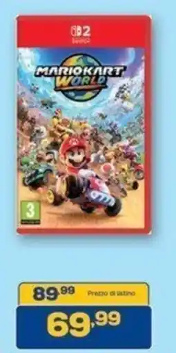 Euronics Bruno Mario Kart World offerta