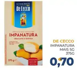 Moderna De Cecco impanatura mais sg offerta
