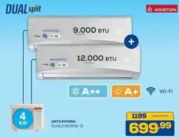 Euronics Bruno Ariston Dual split offerta