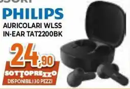 Expert Philips auricolari wlss in-ear offerta