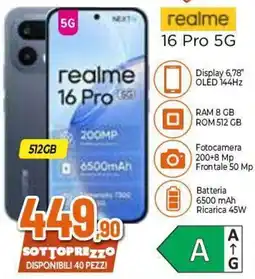 Expert realme 16 Pro 5G offerta