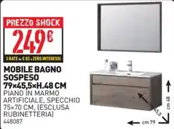 Ottimax Mobile bagno sospeso offerta