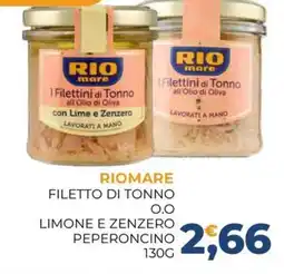 Moderna Riomare filetto di tonno o.o. limone e zenzero peperoncino offerta