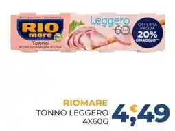 Moderna Riomare tonno leggero offerta