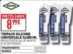 Ottimax Bostik silicone universale offerta