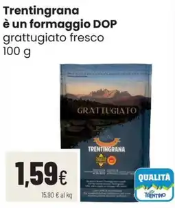 Coop famiglia cooperativa Trentingrana grattugiato fresco offerta