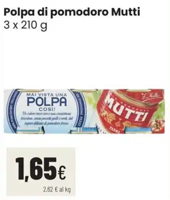 Polpa di pomodoro Mutti