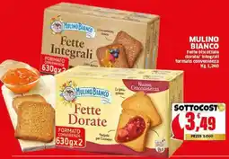 Mercati Alimentari Mulino Bianco Fette Dorate offerta