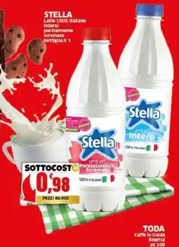 Mercati Alimentari Stella Latte UHT Parzialmente Scremato offerta