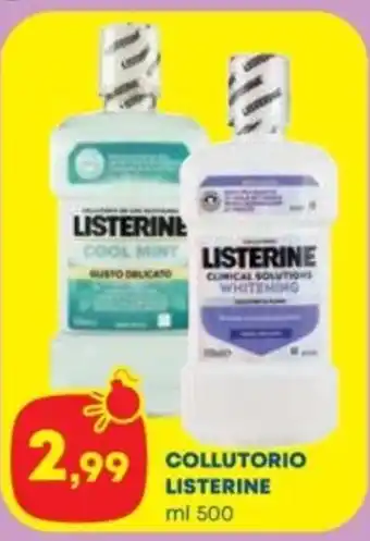 Panorama TiBi Collutorio Listerine offerta