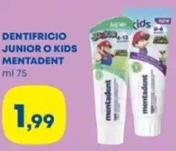 Panorama TiBi Dentifricio junior o kids Mentadent offerta