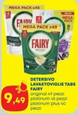Panorama TiBi Detersivo lavastoviglie tabs Fairy offerta