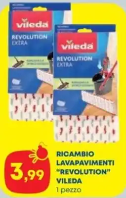 Panorama TiBi Ricambio lavapavimenti "Revolution" Vileda offerta