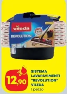 Panorama TiBi Sistema lavapavimenti "Revolution" Vileda offerta