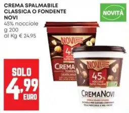 Panorama Crema spalmabile Novi offerta