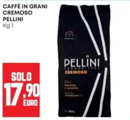 Panorama Caffè in grani cremoso Pellini offerta