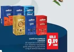 Panorama Caffè in capsule Lavazza offerta