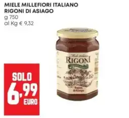 Panorama Miele millefiori italiano Rigoni di Asiago offerta