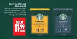 Panorama Caffè in capsule Starbucks offerta