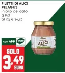 Panorama Filetti di alici Pelagus offerta