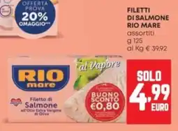 Panorama Rio mare Filetti di Salmone offerta