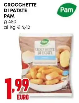 Kanguro Crocchette di patate Pam offerta