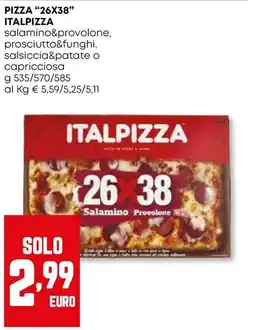 Kanguro Pizza 26x38 Italpizza offerta