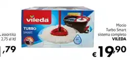Maxi Supermercati Mocio Turbo Smart sistema completo VILEDA offerta