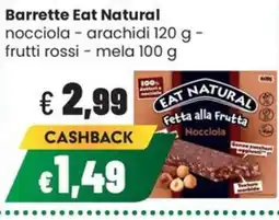 Coop Trentino Barrette Eat Natural offerta