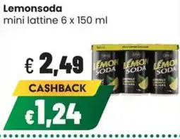Coop Trentino Lemonsoda mini lattine offerta