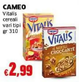 Mercati Alimentari Vitalis cereali vari tipi offerta