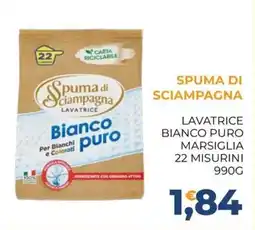 Moderna Spuma di Sciampagna Lavatrice Bianco Puro offerta