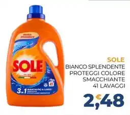 Moderna Sole bianco splendente offerta