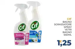 Moderna Cif sgrassatore spray vetri bagno offerta