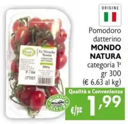 Maxi Family Pomodoro datterino MONDO NATURA offerta