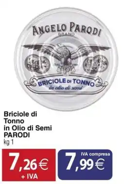 Docks Cash&Carry Briciole di Tonno in Olio di Semi Parodi offerta