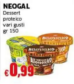 Mercati Alimentari Dessert proteico Neogal offerta