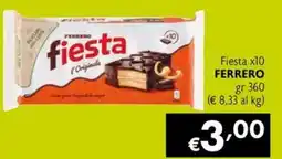 Maxi Supermercati Ferrero Fiesta l'Originale offerta
