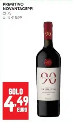Panorama Primitivo Novantaceppi offerta
