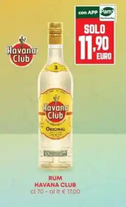 Panorama Rum Havana Club offerta