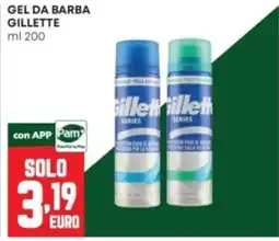 Panorama Gel da barba Gillette offerta