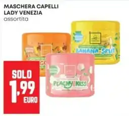 Panorama Maschera capelli Lady Venezia offerta